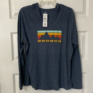 NWT Ford Bronco long sleeve hooded t-shirt